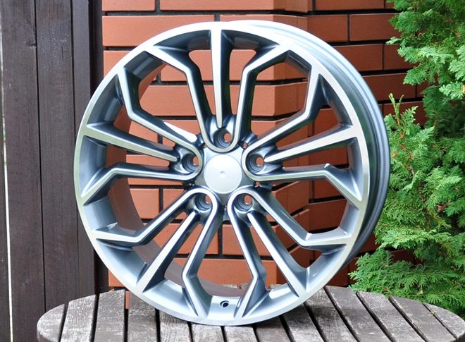 Diski R19 5x120 J10 ET21 RACINGLINE B112 BMW Grey Polished