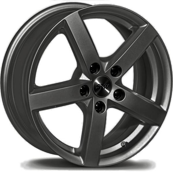 Diski R17 5x114.3 J7 ET38 STW City Dark Anthracite