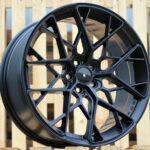 Diski R17 5×100 J7.5 ET35 RACINGLINE Q1131 Black Half Matt