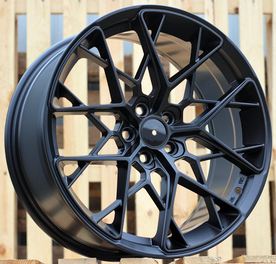 Diski R17 5x100 J7.5 ET35 RACINGLINE Q1131 Black Half Matt