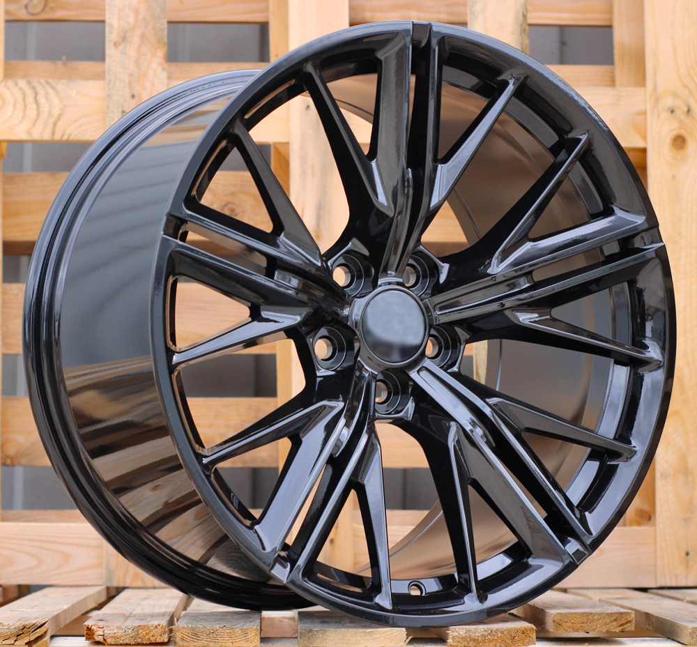 Diski R20 5x120 J10 ET23 RACINGLINE B1609 CHEVROLET Black (Rear+Front)