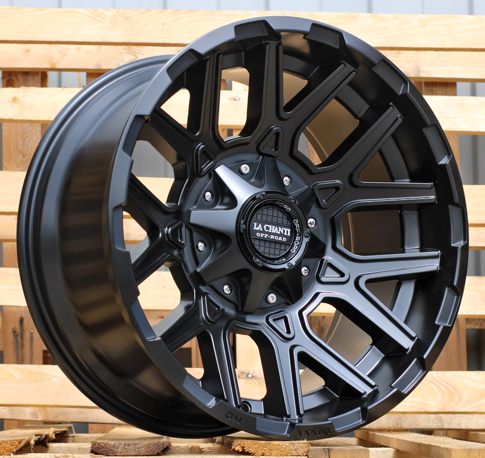Diski R20 8x165.1 J10 ETM19 RACINGLINE B1234 4X4 Black Half Matt