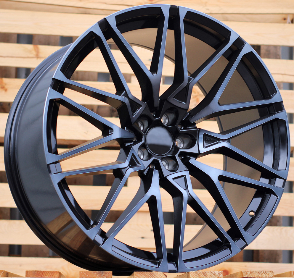 DISKI B5771 BMW R21 5×120 J10-11.5 ET40-38 Black + Tinted Face (2+2)