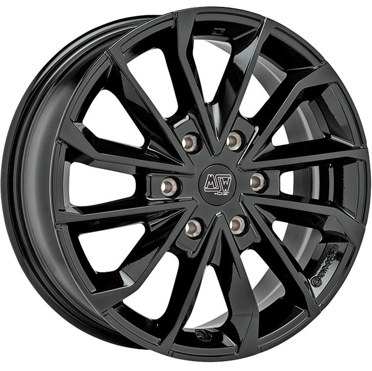 Diski R17 6x120 J6.5 ET50 MSW 42 Van Gloss Black