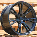 Diski R19 5×114.3 J9.5 ET45 RACINGLINE D2049 TESLA Black Half Matt