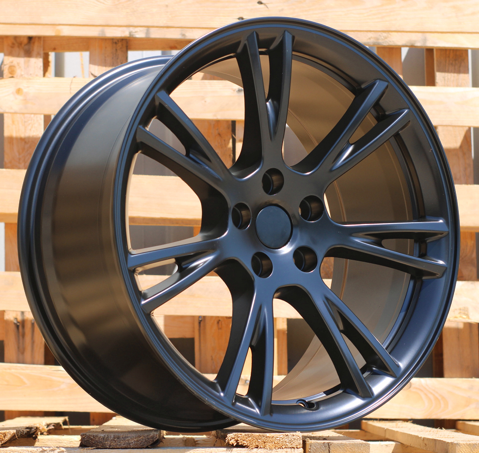 Diski R19 5x114.3 J9.5 ET45 RACINGLINE D2049 TESLA Black Half Matt