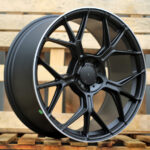 Diski R19 5×112 J9.5 ET45 RACINGLINE FBX120 MERCEDES Black +Polished Lip (Rear+Front)