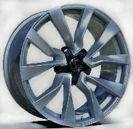 Diski R19 5x114.3 J8.5 ET38 RACINGLINE I0517 TESLA Dark Shining