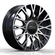 Diski R16 4x98 J6.5 ET35 RACINGLINE Y1283 FIAT Black Polished