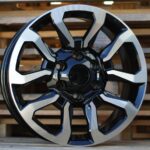 Diski R17 6×139.7 J7.5 ET30 RACINGLINE B1623 TOYOTA Black Polished