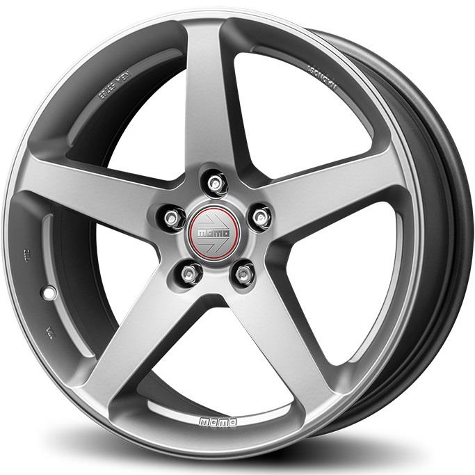 Diski R18 5x114.3 J8 ET40 Momo Five Titan-Silver