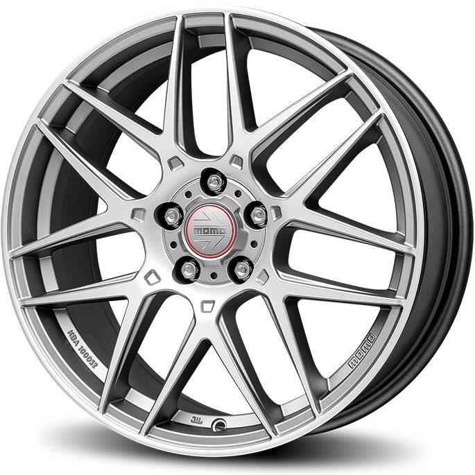 Diski R18 5x114.3 J8 ET40 Momo Competizione Titan-Silver Polished