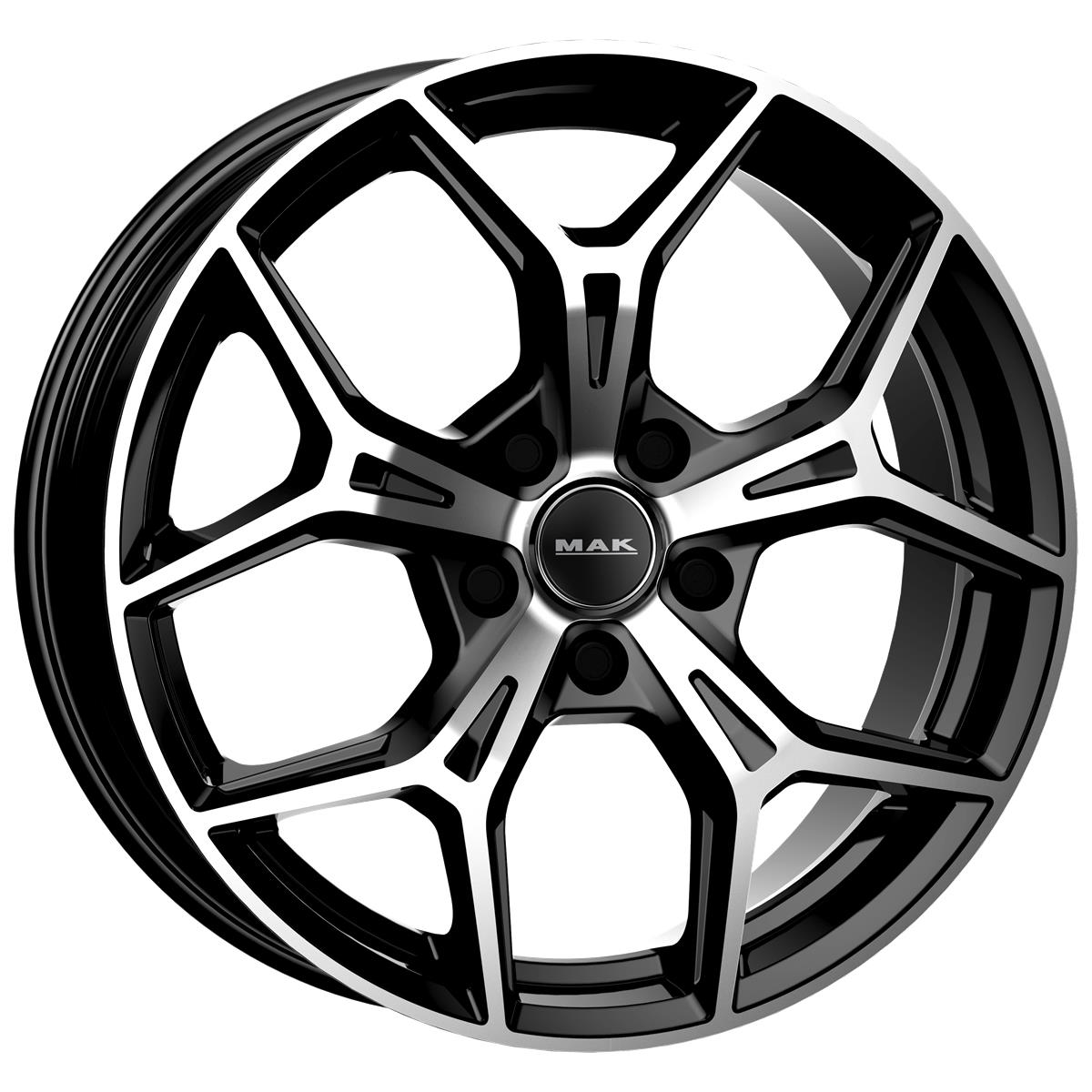 Diski R17 4x108 J6.5 ET32 MAK Epica Black Mirror