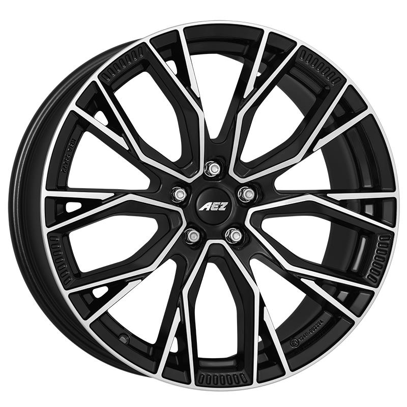 Diski R18 5x112 J8.5 ET36 AEZ Toronto dark Black/polished