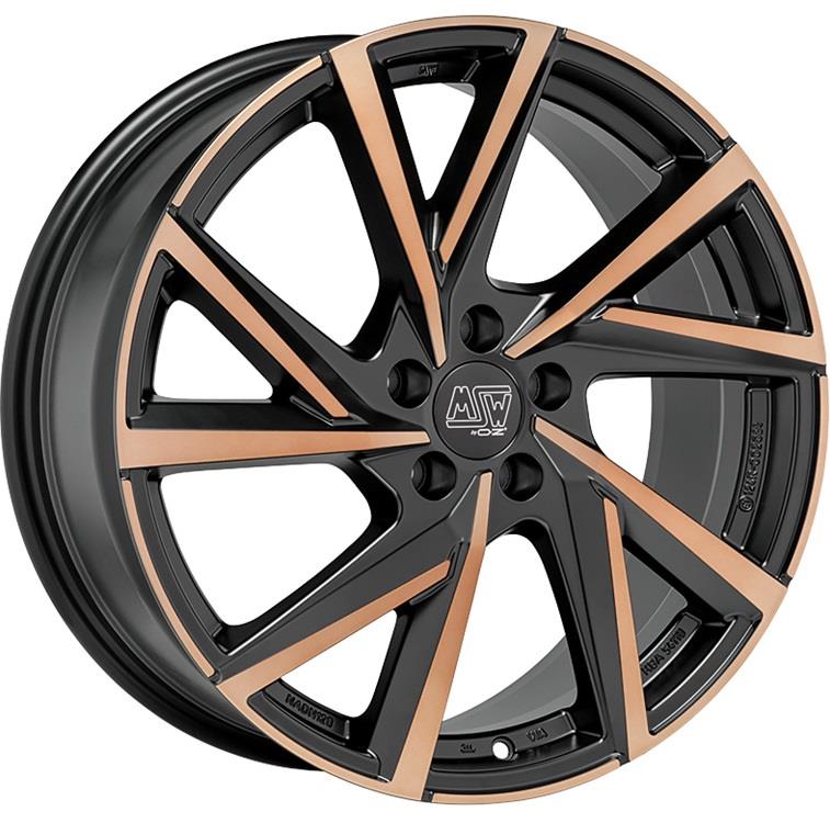 Diski R19 5x112 J8 ET45 MSW 80-5 Matt Black Copper Fp