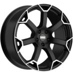 Diski R19 5×112 J8.5 ET32 Fondmetal Zephyrus Matt Black Machined