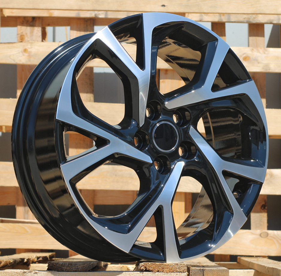 Diski R18 5x114.3 J7 ET50 RACINGLINE FE132 TOYOTA Black Polished
