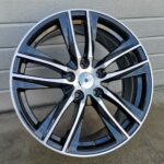 Diski R17 5×112 J7.5 ET45 RACINGLINE B5474 SEAT Black Polished