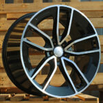 Diski R22 5×112 J10 ET46 RACINGLINE B5949 MERCEDES Black Polished (Rear+Front)