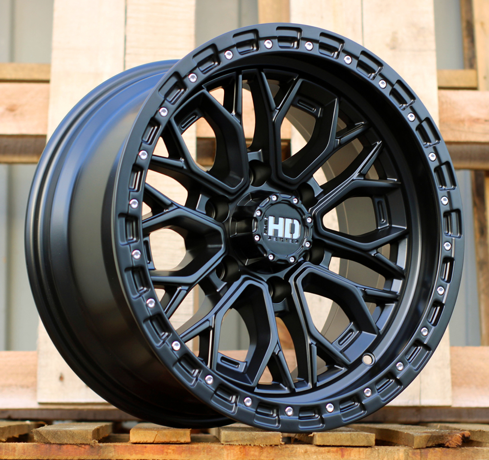 Diski R17 6x139.7 J9 ET RACINGLINE D1972 4X4 Black Half Matt