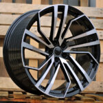 Diski R18 5×112 J8 ET35 RACINGLINE B1618 AUDI Black Polished (HYBRID FORGED)