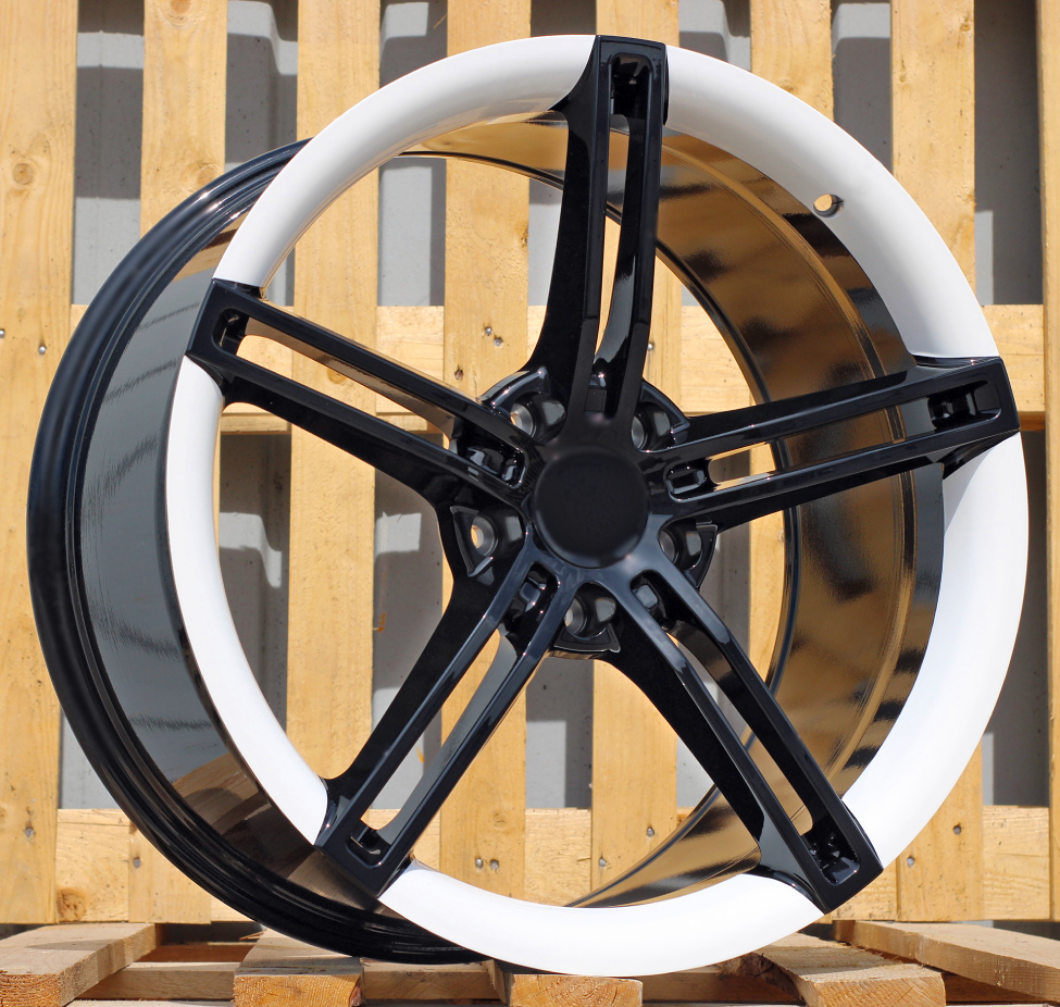 Diski R21 5x130 J9.5 ET60 RACINGLINE CTRGW1213 PORCHE Black (Rear+Front)
