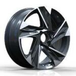 Diski R16 4×100 J6.5 ET45 RACINGLINE Y1220 HYUNDAI Black Polished