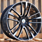 Diski R21 5×114.3 J9 ET35 MASER H1005 Black Polished (Rear+Front)