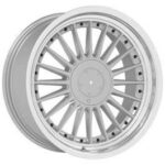 Diski R18 5×120 J10 ET15 RACINGLINE B1803 BMW Silver +Polished Lip (Rear+Front)