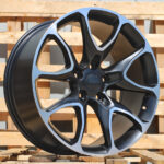 Diski R20 5×127 J9 ET40 RACINGLINE B1790 JEEP Black Polished Half Matt