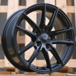 Diski R16 5×112 J7 ET42 RACINGLINE BK1155 Black Half Matt
