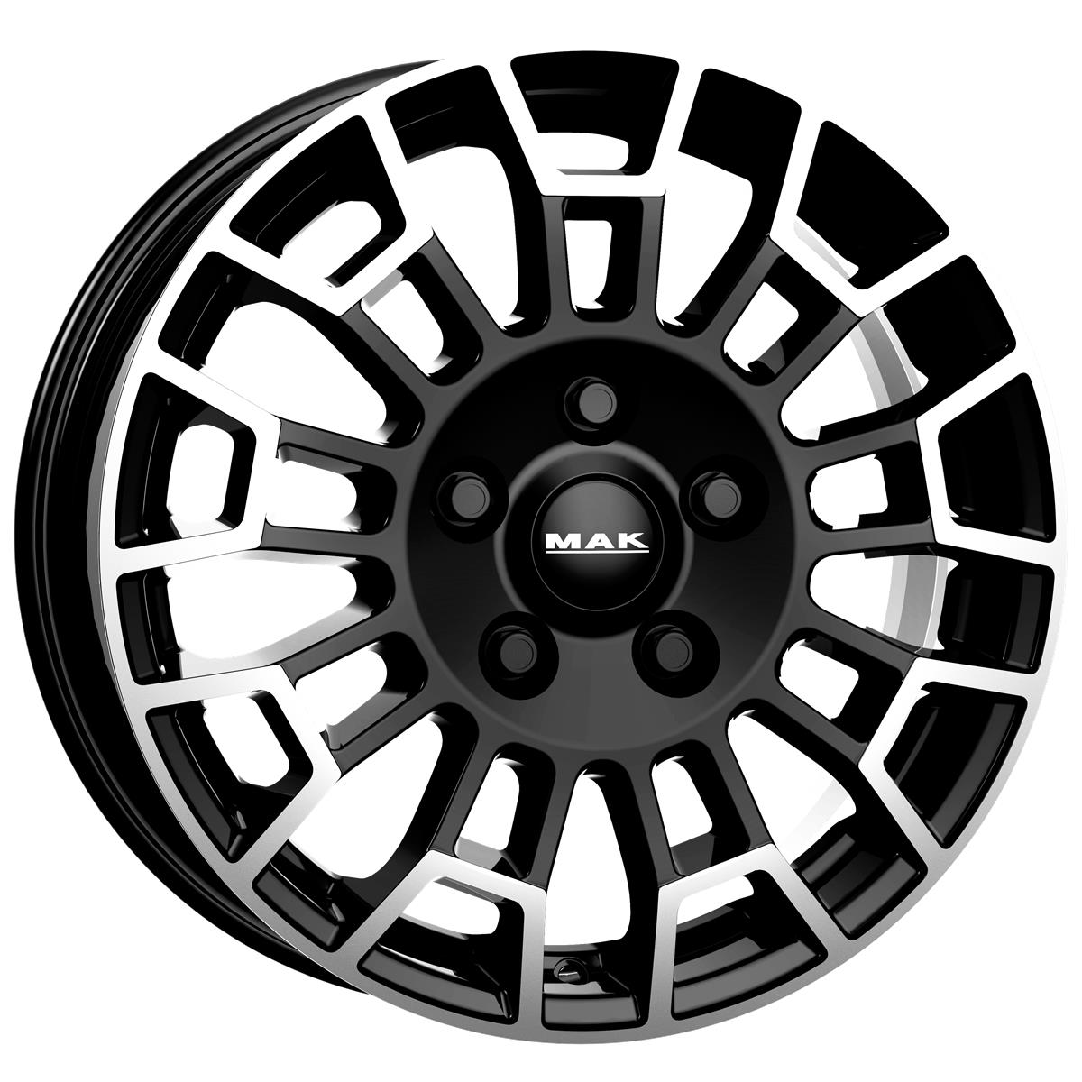 Diski R17 6x120 J7 ET50 MAK Nomad Black Mirror