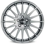 Diski R17 5×112 J7.5 ET50 OZ Racing Superturismo GT Grigio Corsa Black Lettering