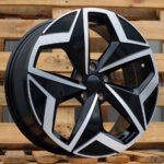 Diski R19 5×112 J7.5 ET50 RACINGLINE I5649 VW Black Polished