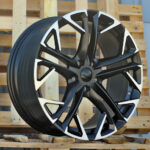 Diski R18 5×112 J8 ET38 CUPRA YF5719 Black Polished Half Matt (HYBRID FORGED)