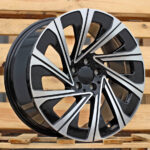 Diski R19 5×112 J8.5 ET35.5 RACINGLINE H3141F MERCEDES Black Polished (Rear+Front)