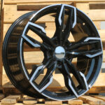 Diski R19 5×120 J8.5 ET38 RACINGLINE FE170 BMW Black Polished