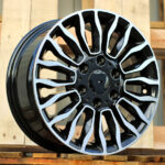 Diski R16 6×130 J7 ET50 RACINGLINE B2419 MERCEDES Black Polished