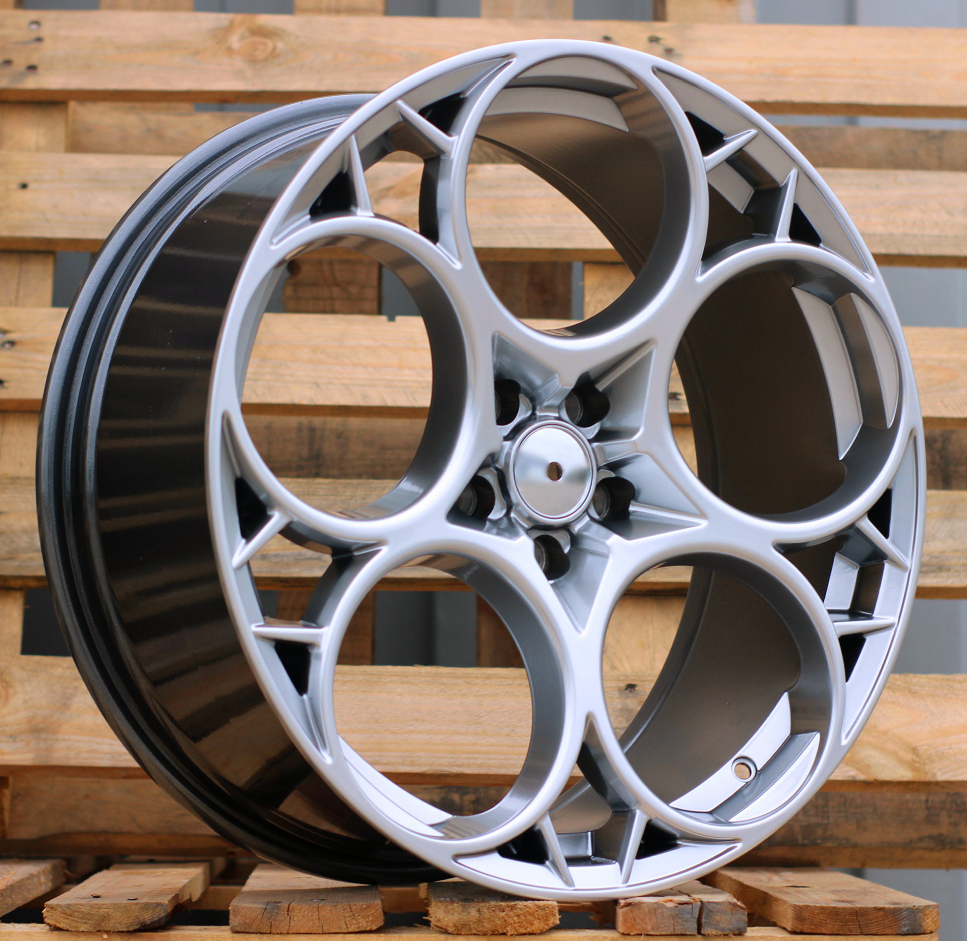 Diski R19 5x110 J10 ET41 RACINGLINE I5660 ALFA Dark Shining (Rear+Front)