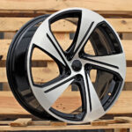 Diski R18 5×112 J8 ET46 RACINGLINE YS1270 AUDI Black Polished