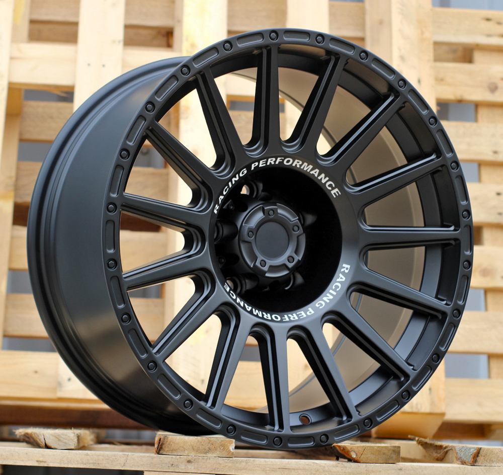 Diski R17 6x114.3 J9 ET5 RACINGLINE FBX026 4X4 Black Polished (HYBRID FORGED)