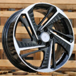 Diski R17 5×114.3 J7 ET43.5 RACINGLINE A5895 HYUNDAI Black Polished