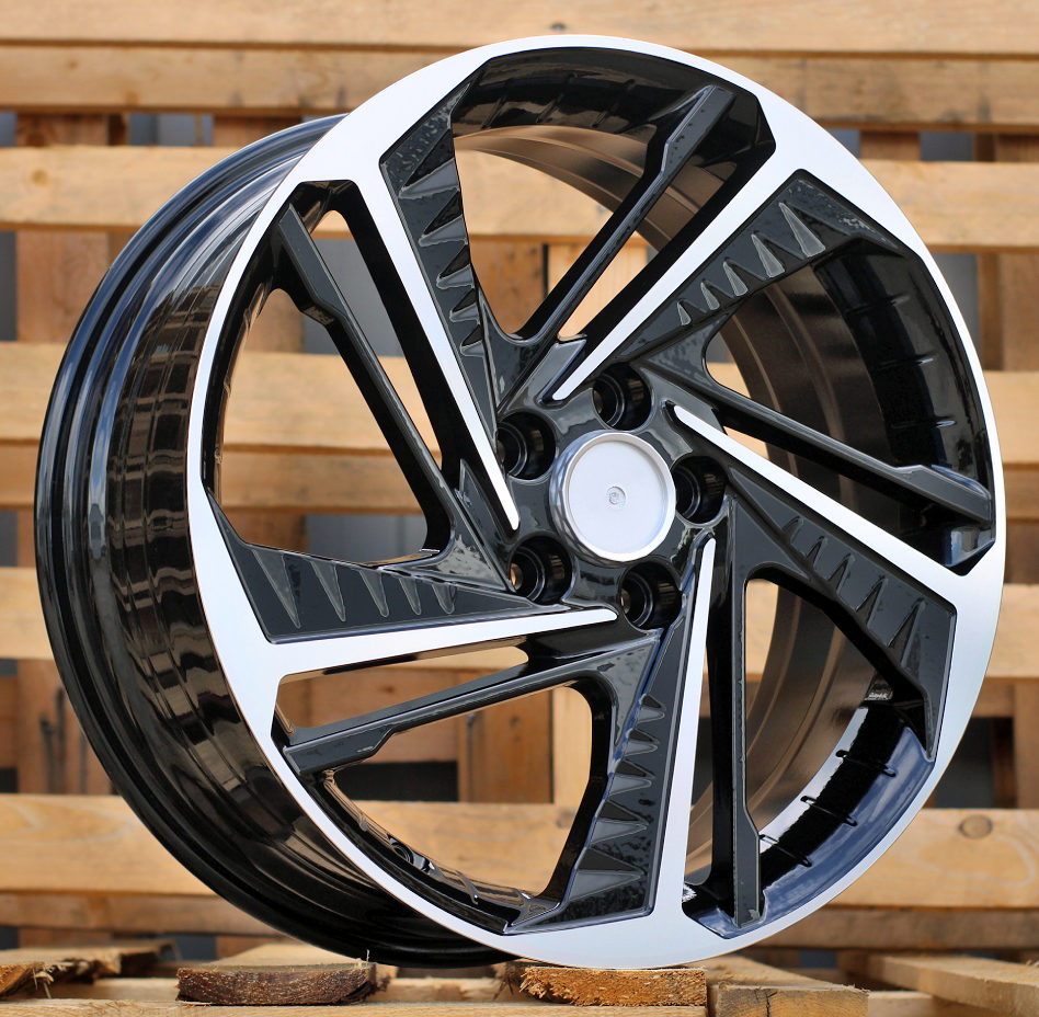 Diski R17 5x114.3 J7 ET49 RACINGLINE A5895 HYUNDAI Black Polished