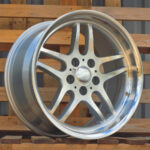 Diski R17 5×120 J9 ET20 RACINGLINE A5913 BMW Silver +Polished Lip (Rear+Front)