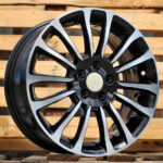 Diski R16 5×98 J6.5 ET39 RACINGLINE Y1204 FIAT Black Polished