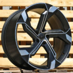 Diski R19 5×112 J8.5 ET34 RACINGLINE Y1201 AUDI Black Polished Half Matt