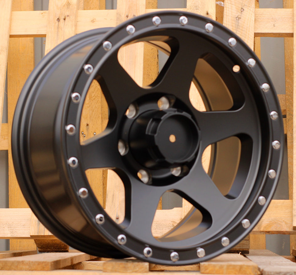 Diski R16 6x139.7 J8 ET RACINGLINE L2016 4X4 Black Half Matt
