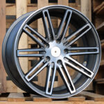 Diski R18 5×120 J9 ET35 RACINGLINE XF158 Grey Polished Matt (Rear+Front)