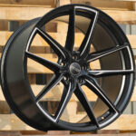 Diski R19 5×112 J8 ET49 HAXER HX045 Black Half Matt