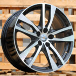 Diski R19 5×112 J8.5 ET40 RACINGLINE I5011 AUDI Black Polished